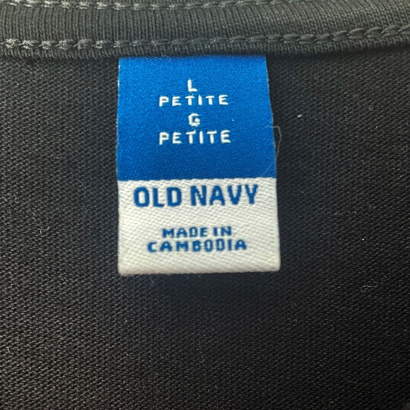 🌸3/$25 OLD NAVY Black shift mini dress | Large Petite - Picture 5 of 13